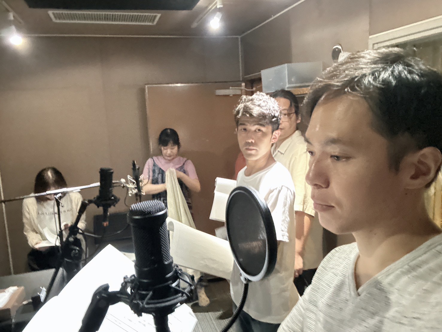 マイク前の技術！